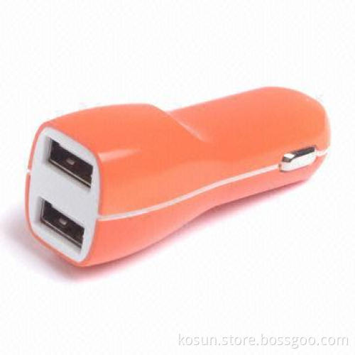 Car Charger with 12 to 24V Voltage, CE and RoHS Marks
